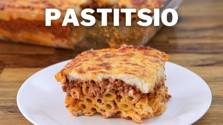greek lasagna recipe
